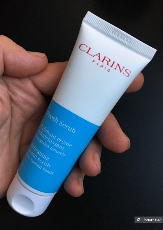 CLARINS скраб-крем для лица,оригинал