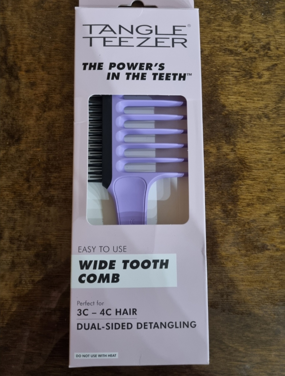 Tangle Teezer Wide Tooth Comb Purple Passion