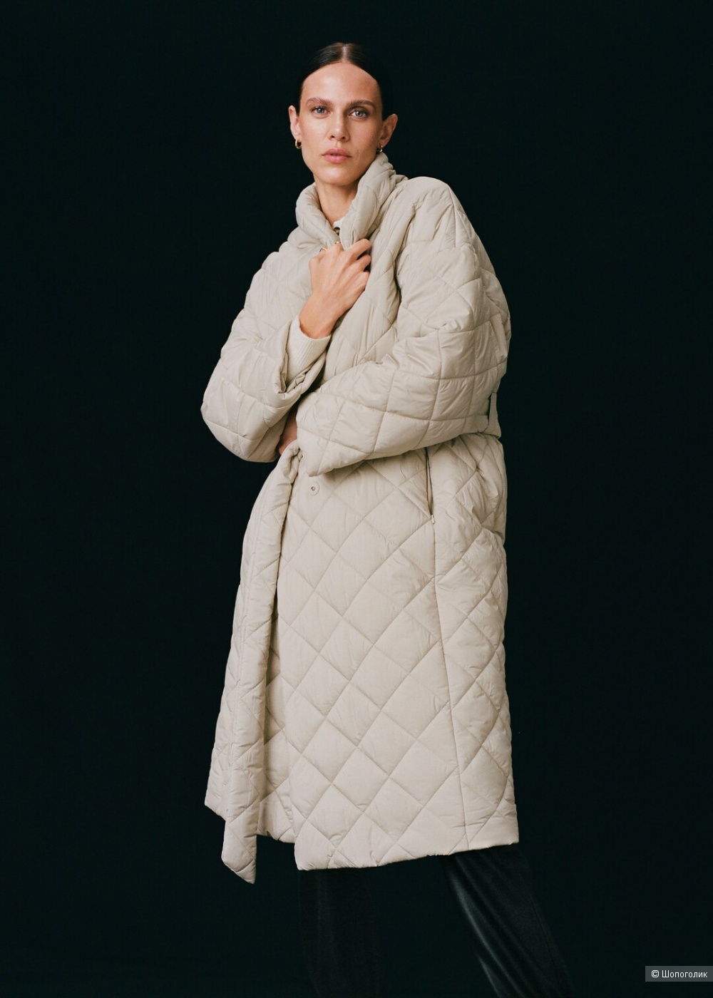 Стеганое пальто Mango/44-46