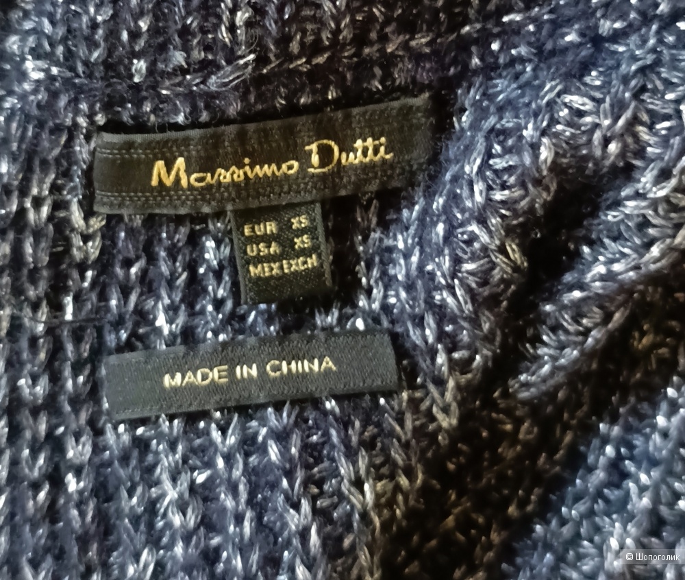 Джемпер Massimo Dutti  маркировка XS