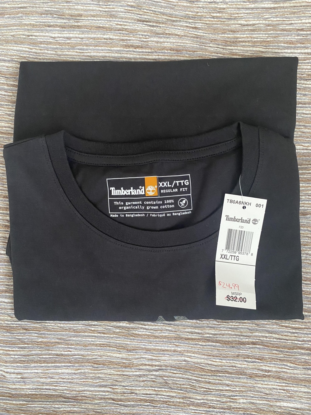 Мужская футболка Timberland, размер XXL.