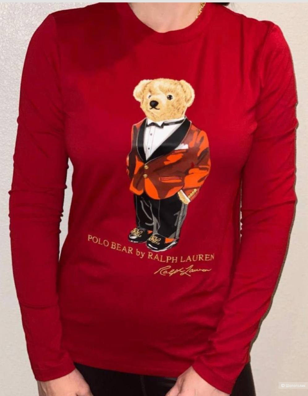 Женский лонгслив Ralph Lauren, размер L.