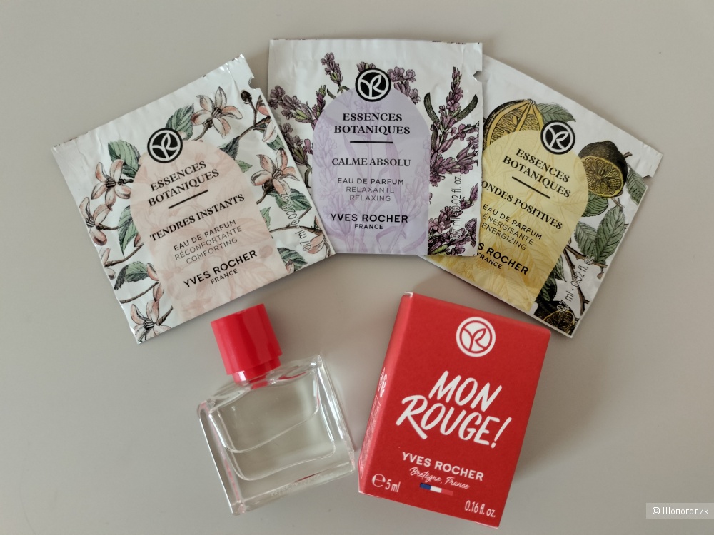 Миниатюра парфюма Mon Rouge Yves Rocher,5 мл.