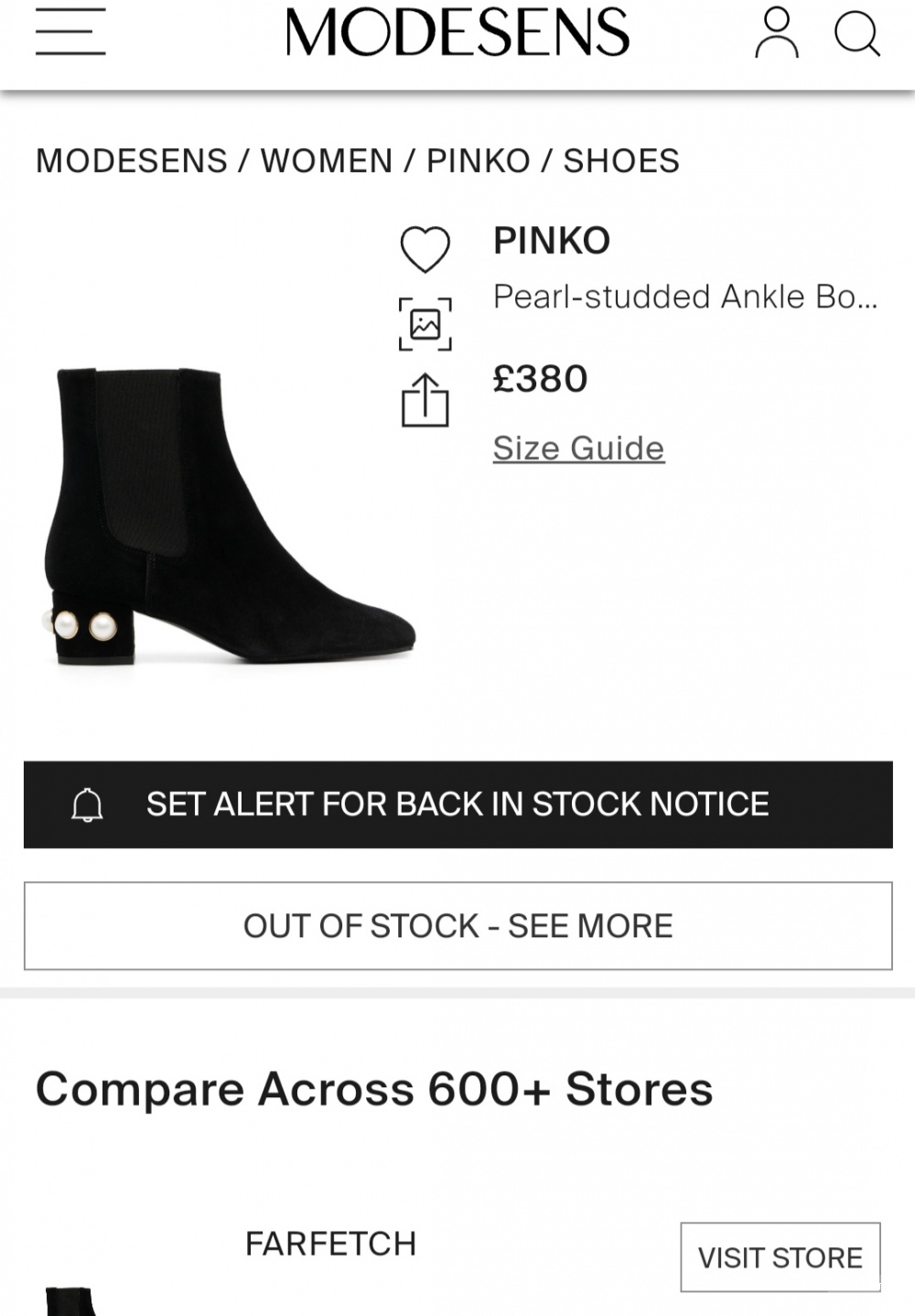 Сапоги ботинки Pinko, размер 39-40(26см)