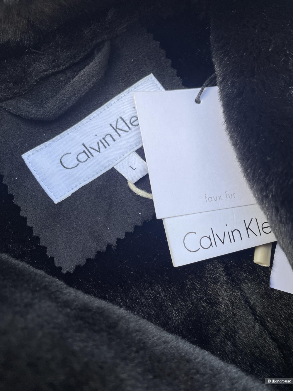 Дубленка Calvin Klein, размер L