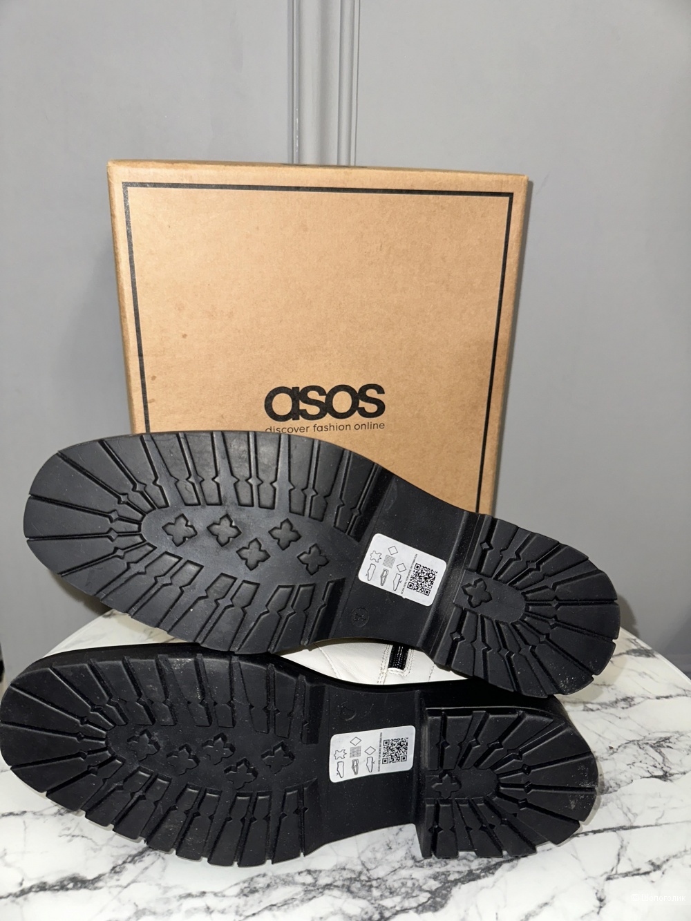 Кожаные ботинки ASOS UK7 (39-40)