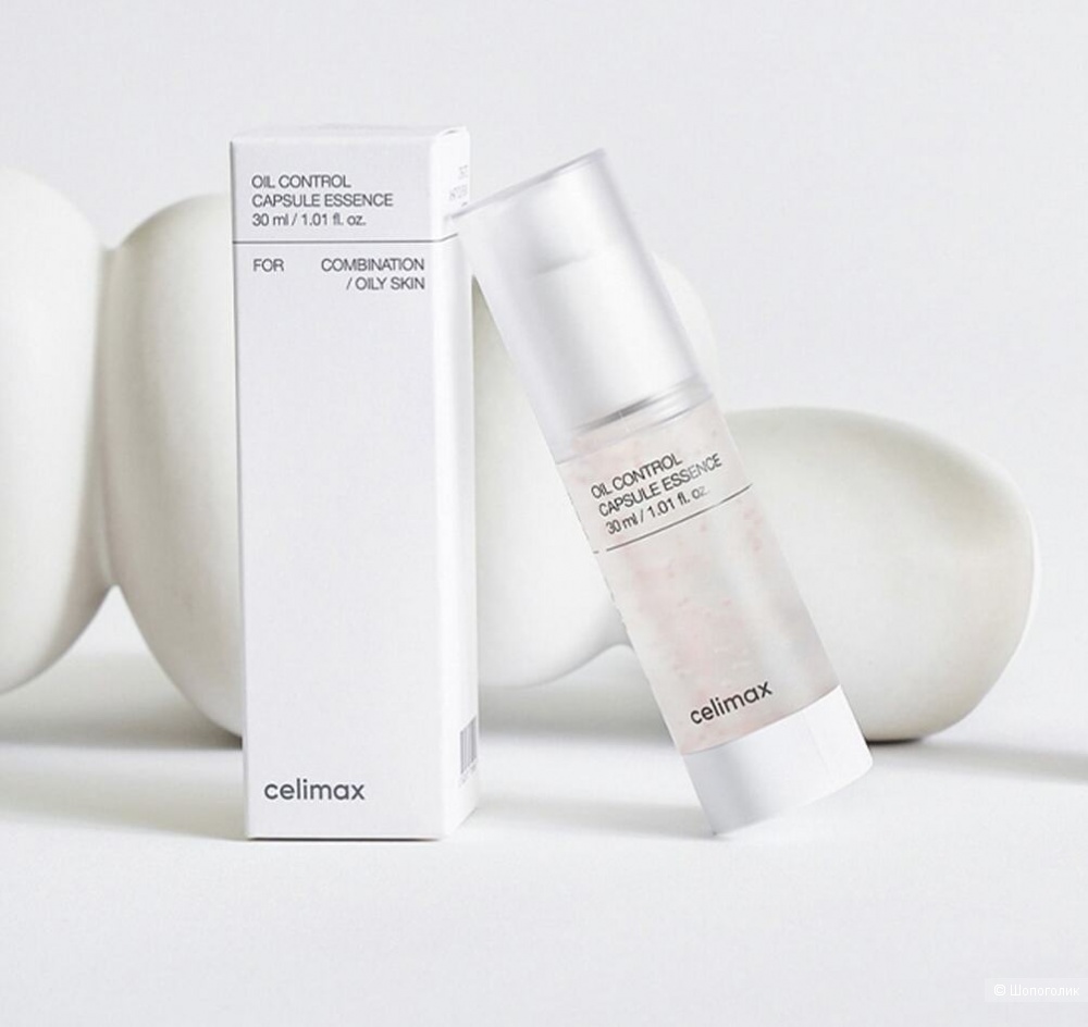 Капсульная эссенция для ухода за жирной кожей лица Celimax Oil Control Capsule Essence,30 мл.