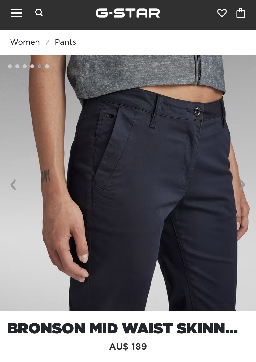 Брюки G-Star 28