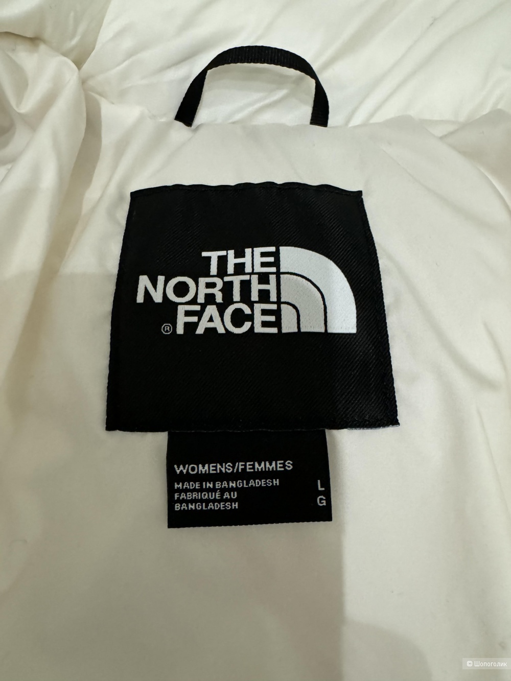 The north face пуховик L