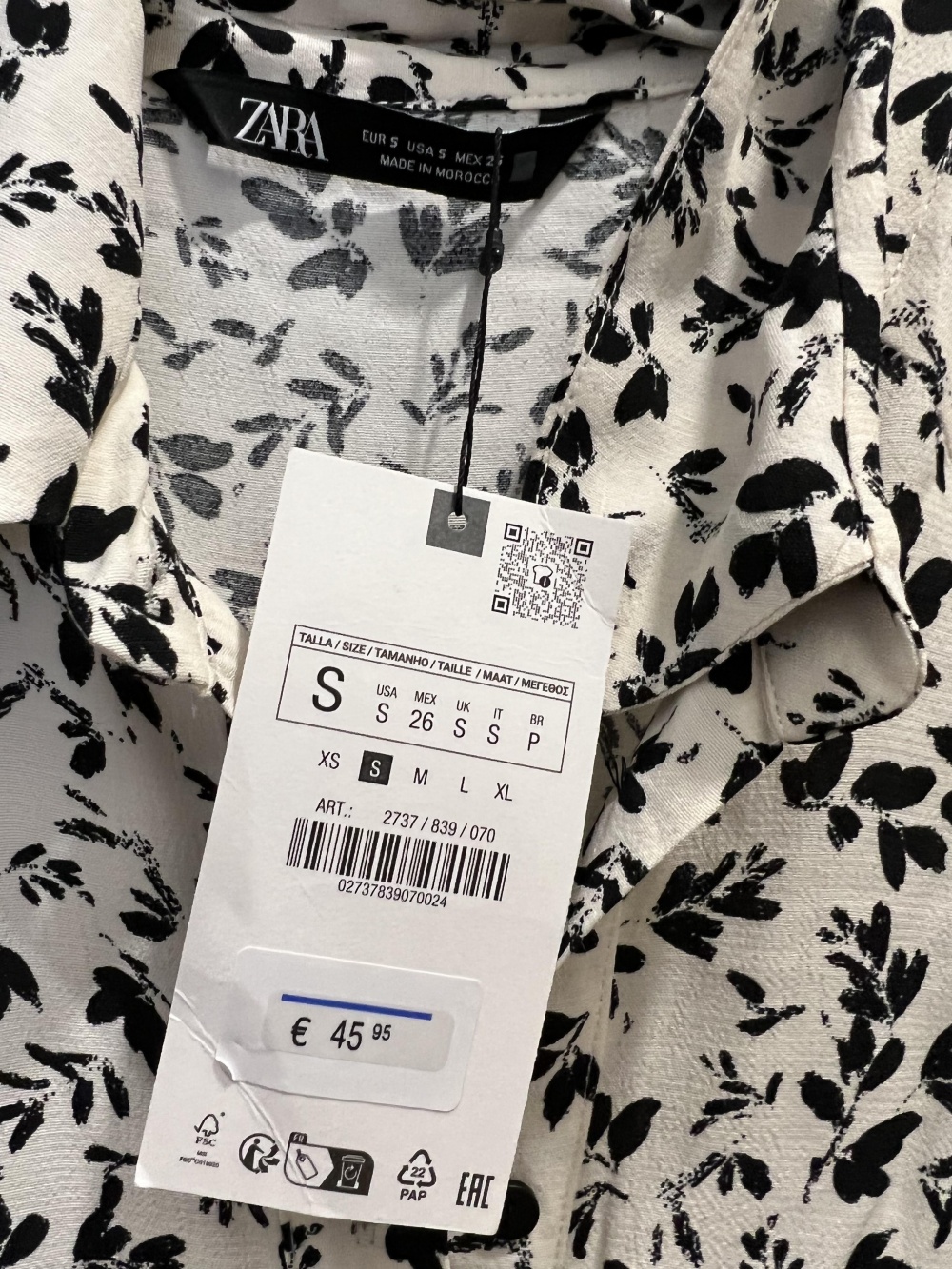 Платье Zara, p. S