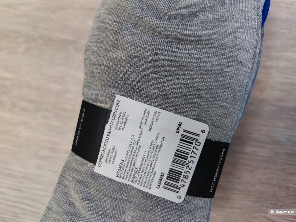 Носки Ralph Lauren one size 6 пар