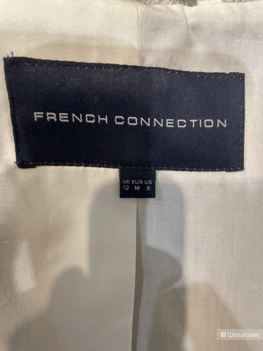 French connection, пальто шерстяное, М