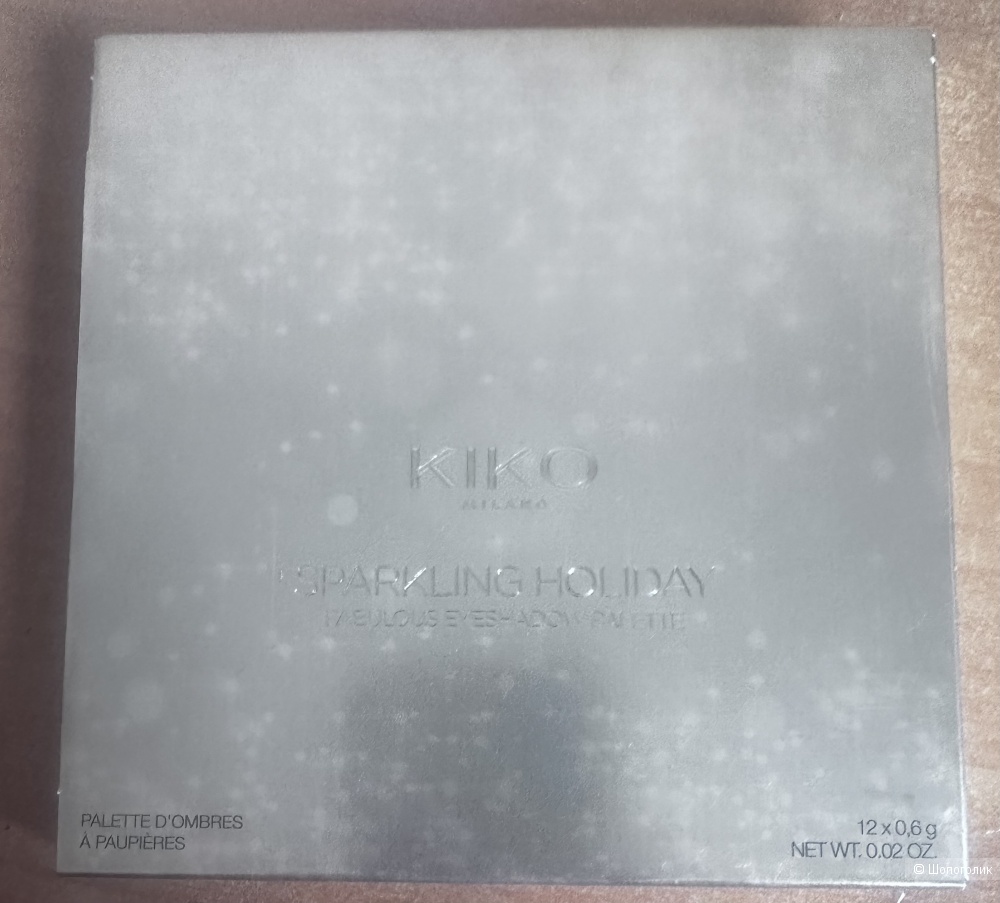 Палетка kiko sparkling holiday