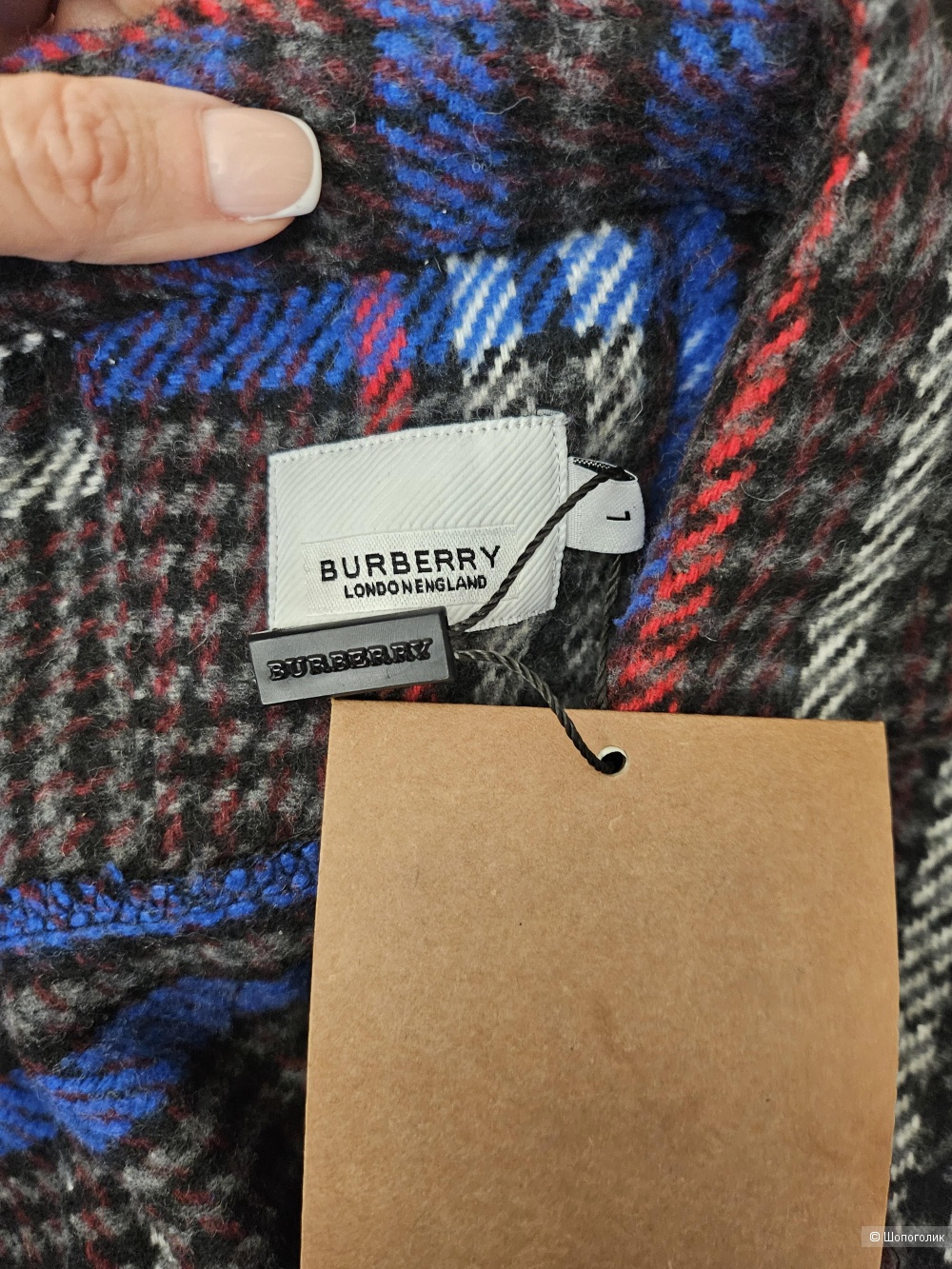 Рубашка-шакет, в стиле Burberry London,  44-48