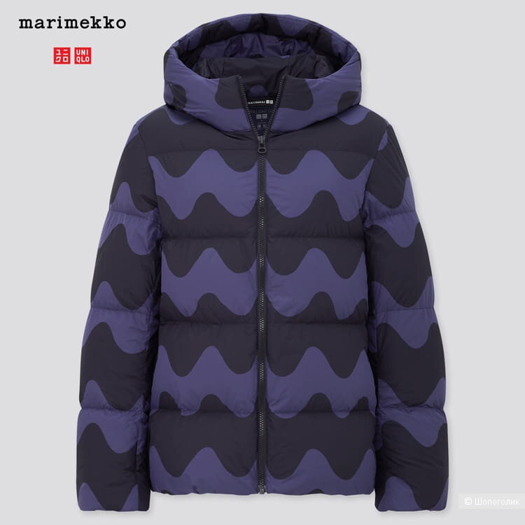 Пуховик-куртка  uniqlo x Marimekko размер M