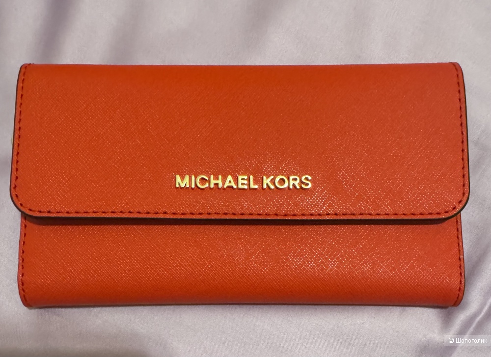 Новый красный кошелек Michael Kors