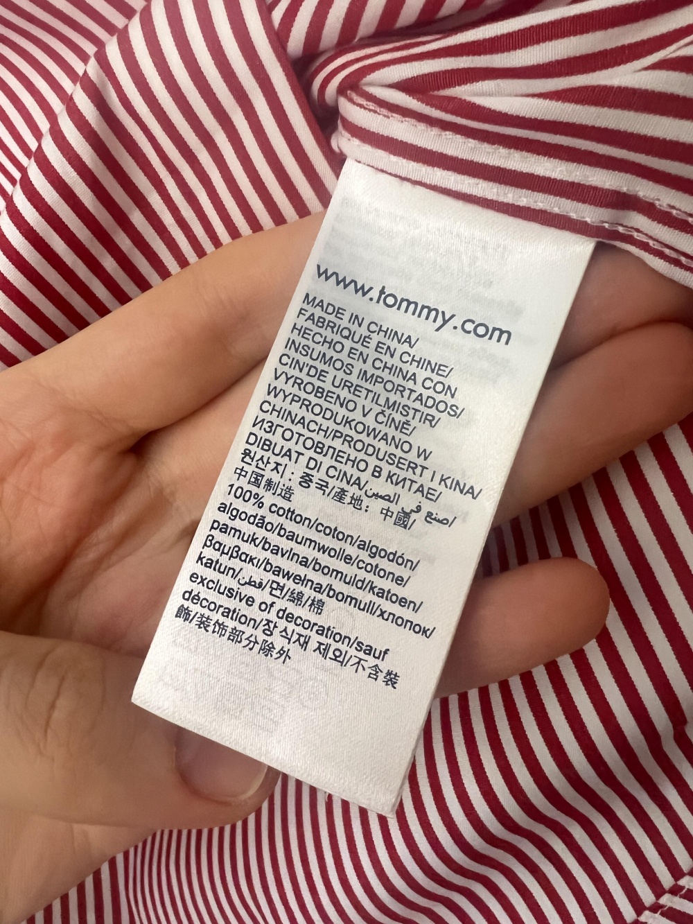 Рубашка Tommy Hilfiger (US 2, RUS 40)