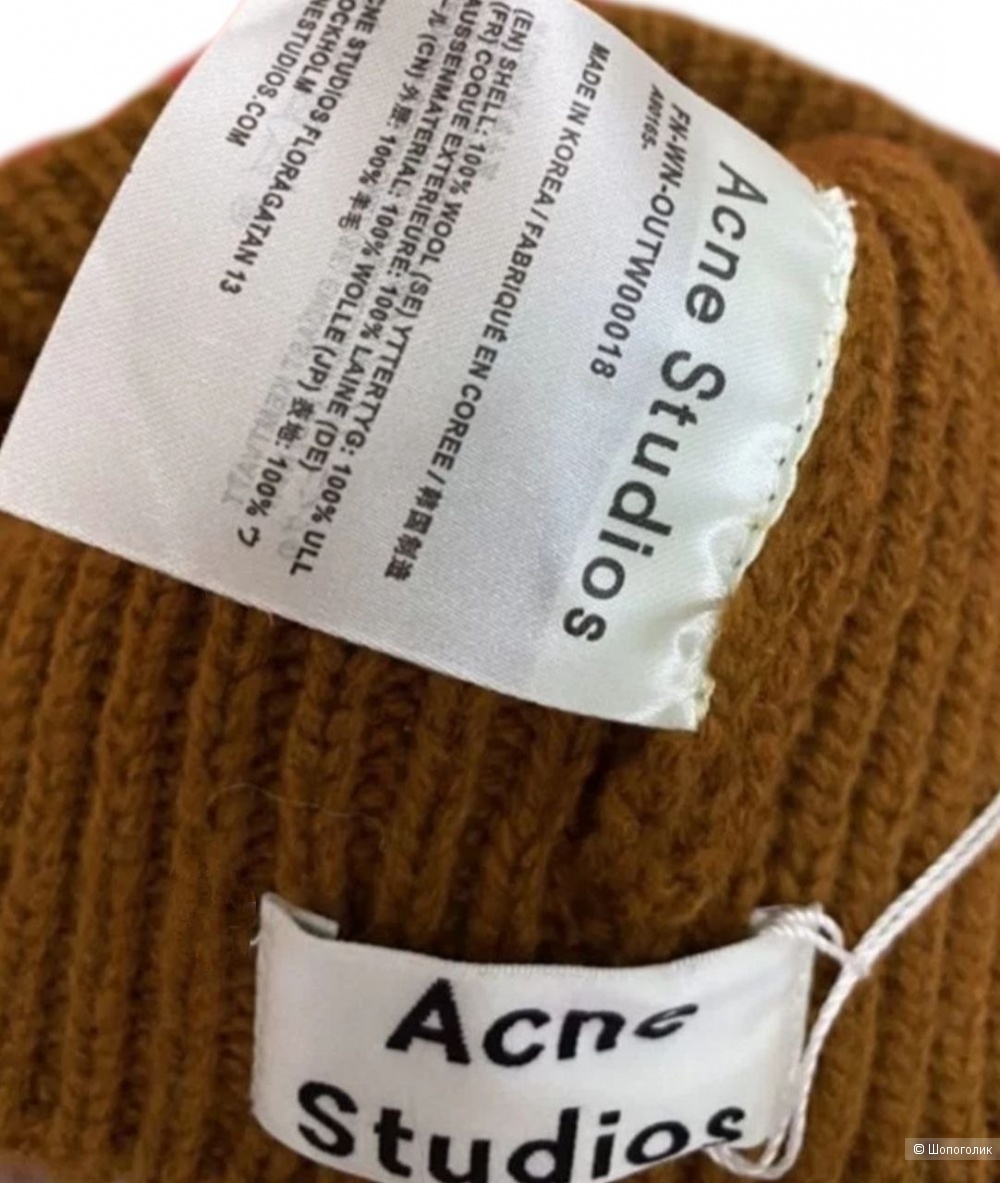 Шапка  Acne,   размер uni