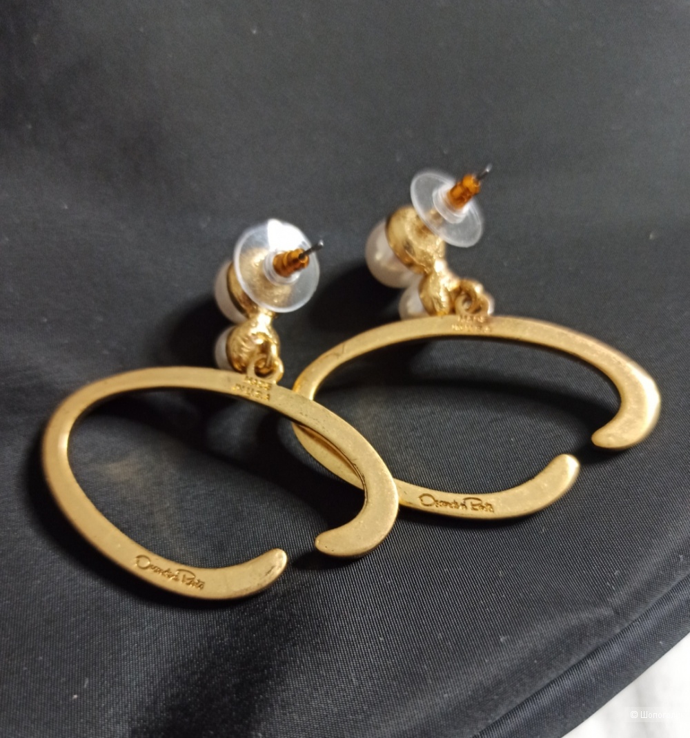 Серьги Oscar de la Renta