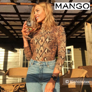 Лонгслив водолазка Mango р.44-46