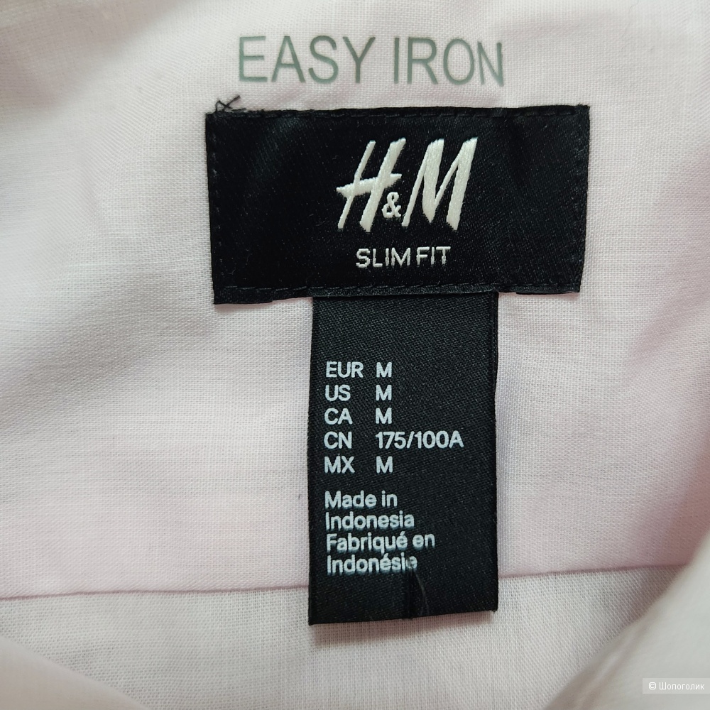 Рубашка H&M р: M (175/100А)