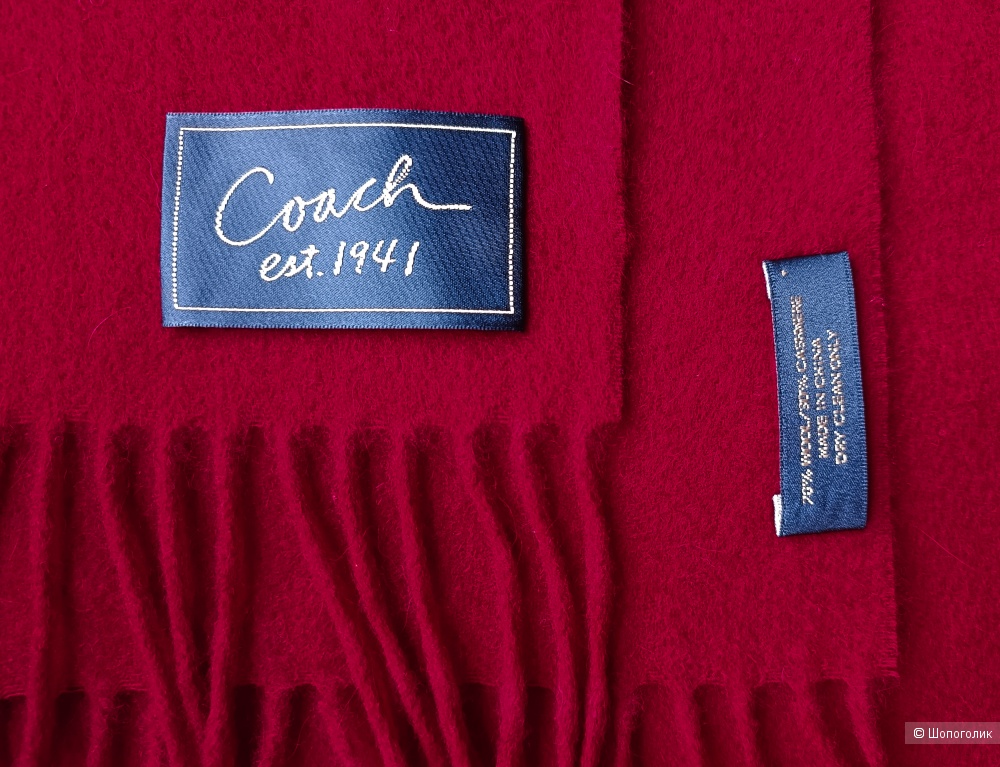 Шарф Coach, one size