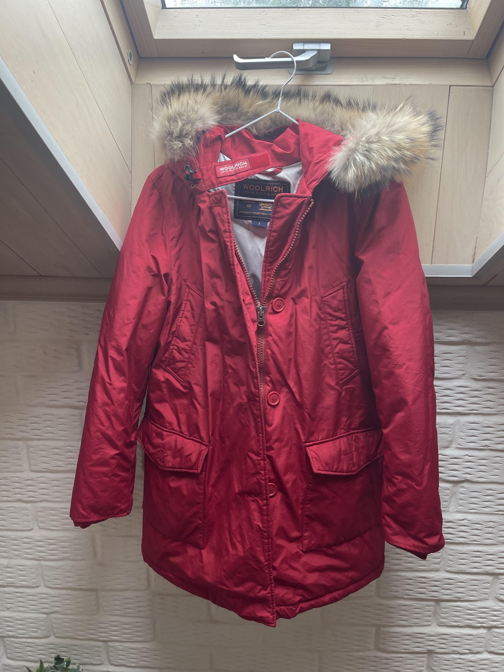 Парка пуховик Woolrich S