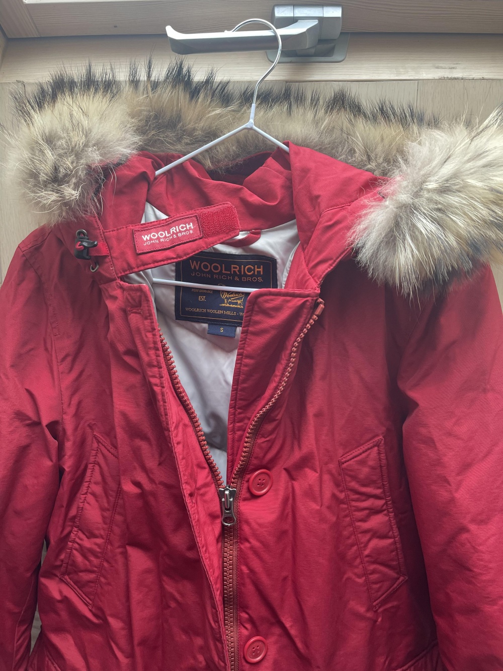 Парка пуховик Woolrich S