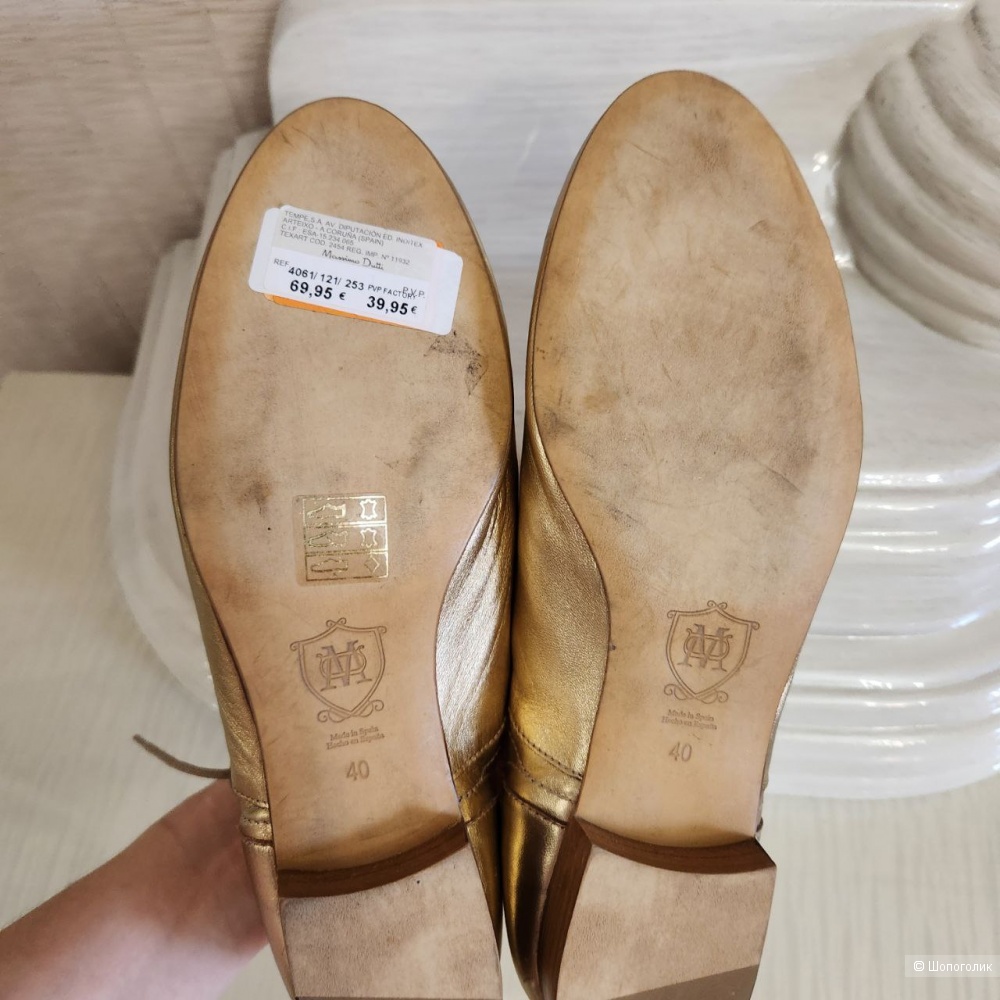 Ботинки Massimo dutti р: 39