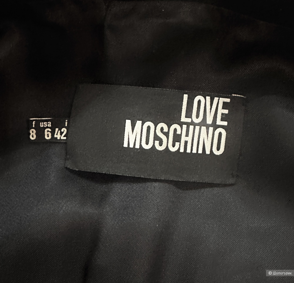 Пальто Love Moschino, размер 44.