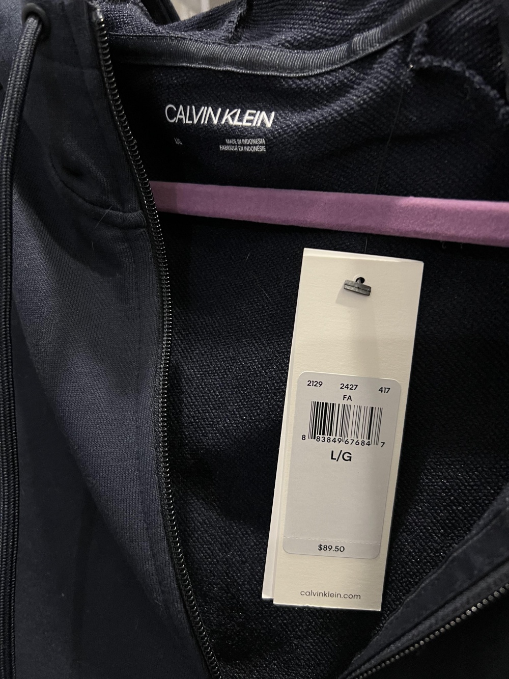 Кофта Calvin Klein, p.L