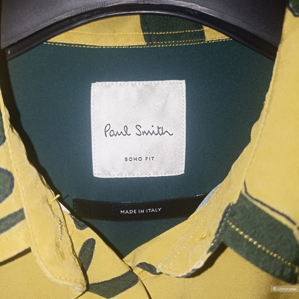 Paul Smith рубашка шелк р 42-44