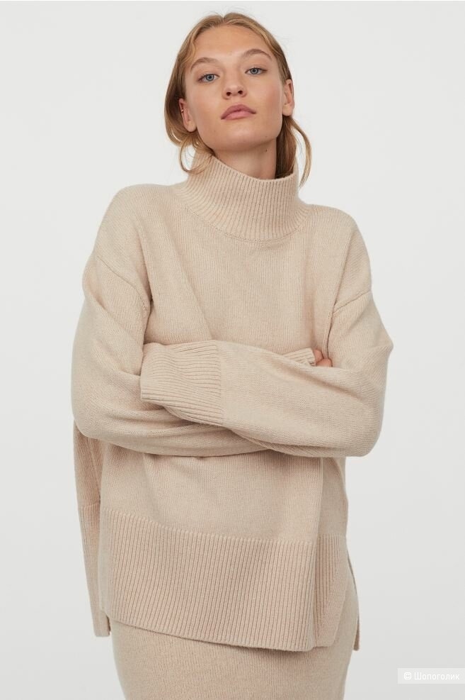 Свитер H&M Turtleneck.Размер Евр. XXL. Оверсайз.