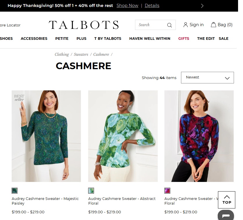 Джемпер Talbots, размер M-L