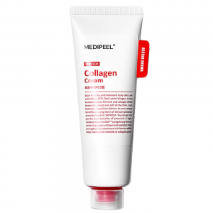 Барьерный крем с коллагеном и пептидами MEDIPEEL Red Lacto Collagen Barrier Cream