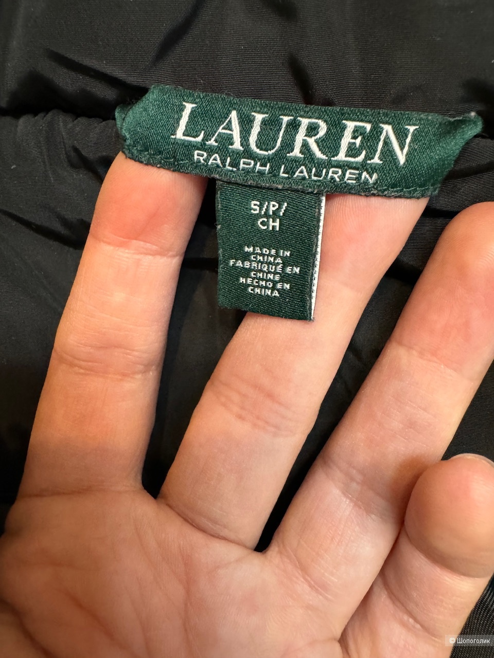 Пуховик LAUREN RALPH LAUREN, размер S