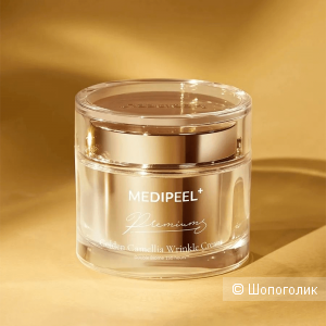 Премиальный омолаживающий крем с экстрактом камелии MEDIPEEL Premium Golden Camellia Wrinkle Cream