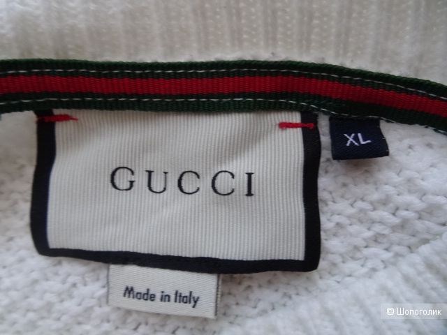 Свитер gucci, размер указан XL