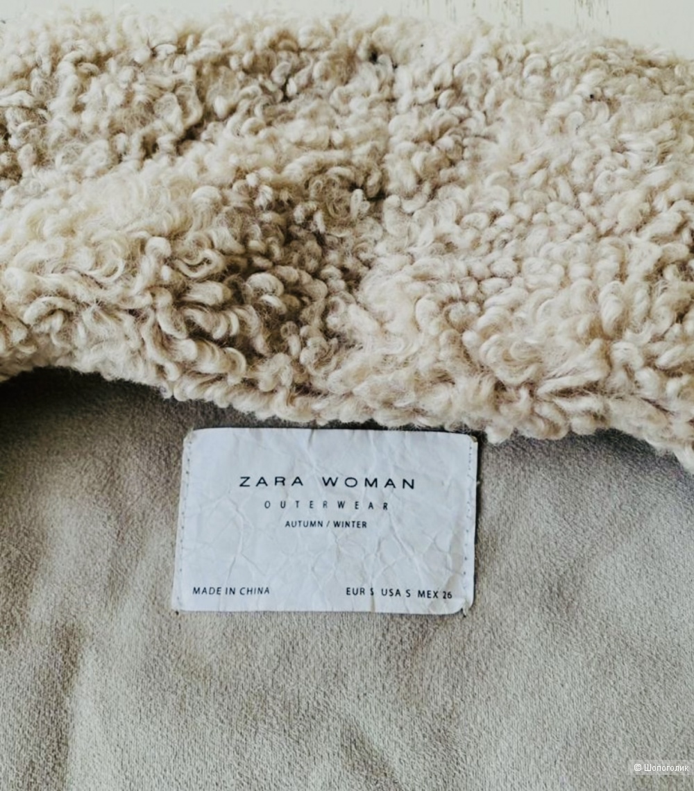 Дубленка Zara размер s