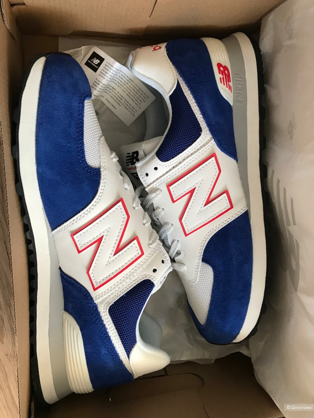 Кроссовки New Balance 574, US10 (44)