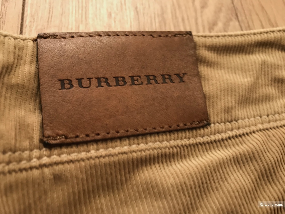 Вельветовые брюки Burberry на девушку XS/S или подростка