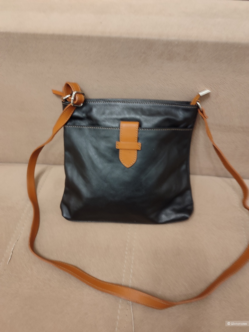 Кожаная сумка Cross body Genuine Leather