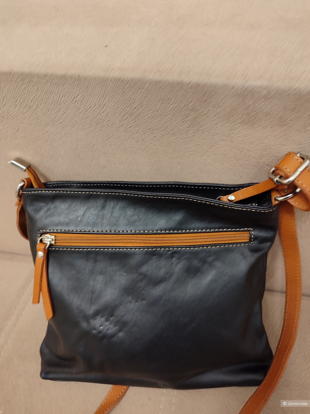 Кожаная сумка Cross body Genuine Leather