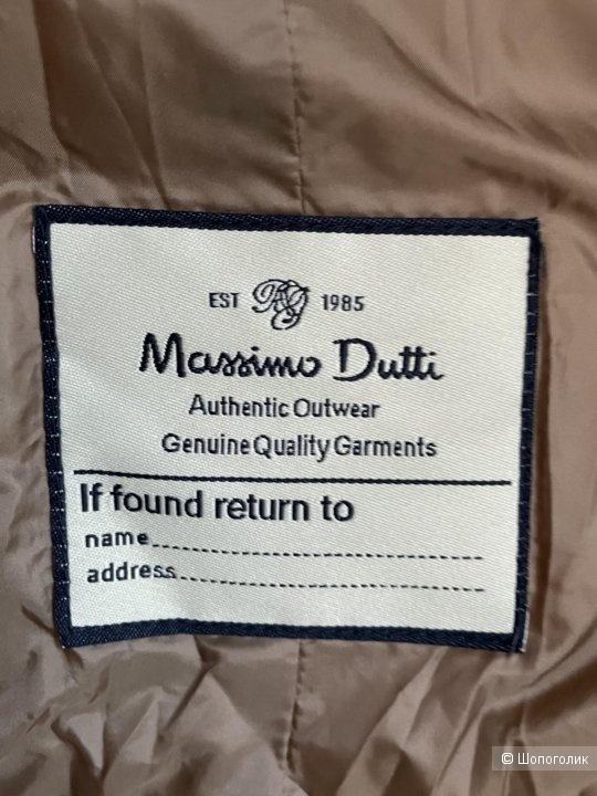Massimo Dutti, куртка пуховая для девочки, 11-12 лет