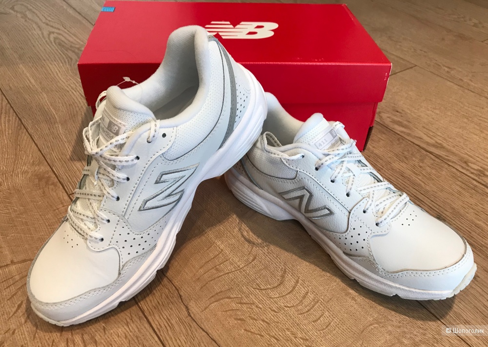 Кроссовки New Balance 411 кожа, 6.5, 37, 23.5 см