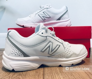 Кроссовки New Balance 411 кожа, 6.5, 37, 23.5 см