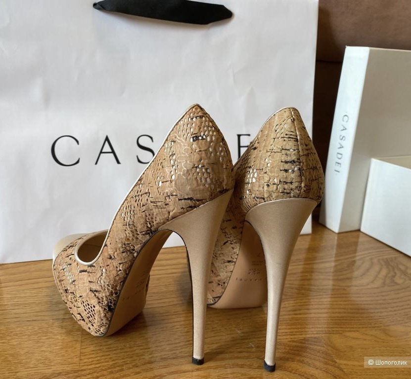 Туфли Casadei маркировка 7