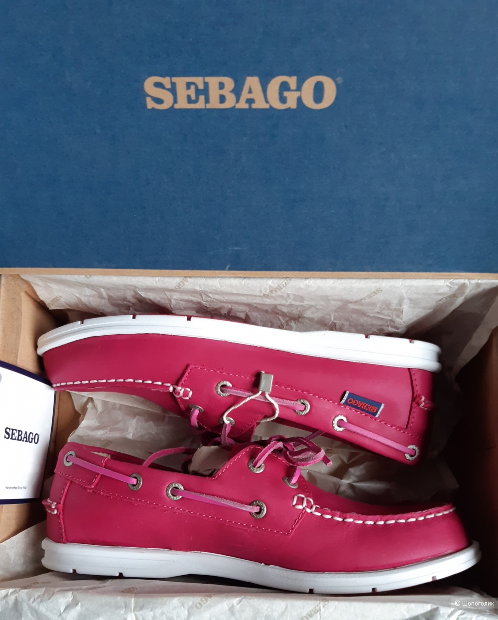 Топсайдеры женские Sebago, р.7 US