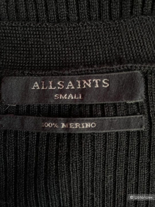 Allsaints,  платье- кардиган шерстяное, S