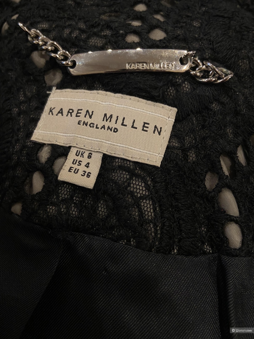 Пиджак Karen Millen маркировка 8